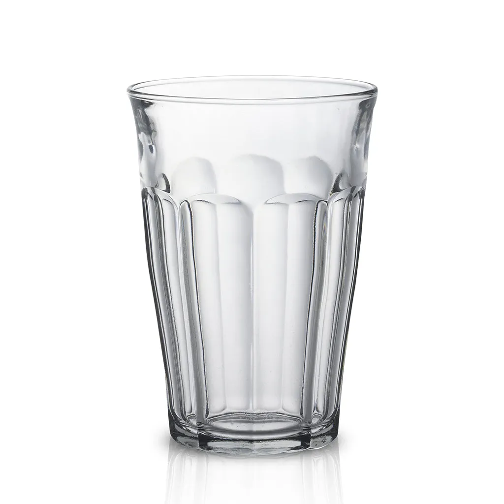 Clear Glass Tumbler - Set of 6
