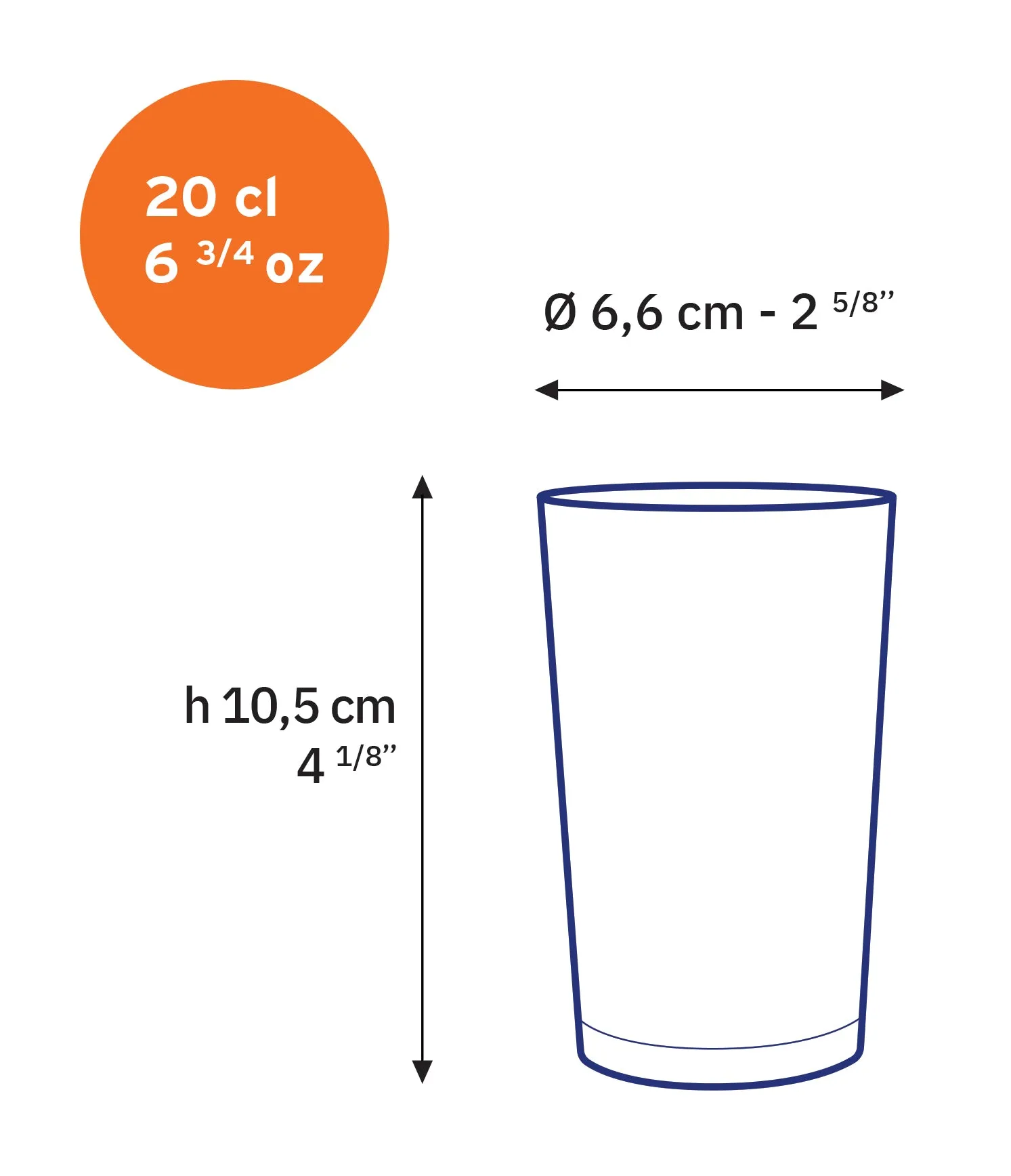 Unie Glass Tumbler - Set of 6